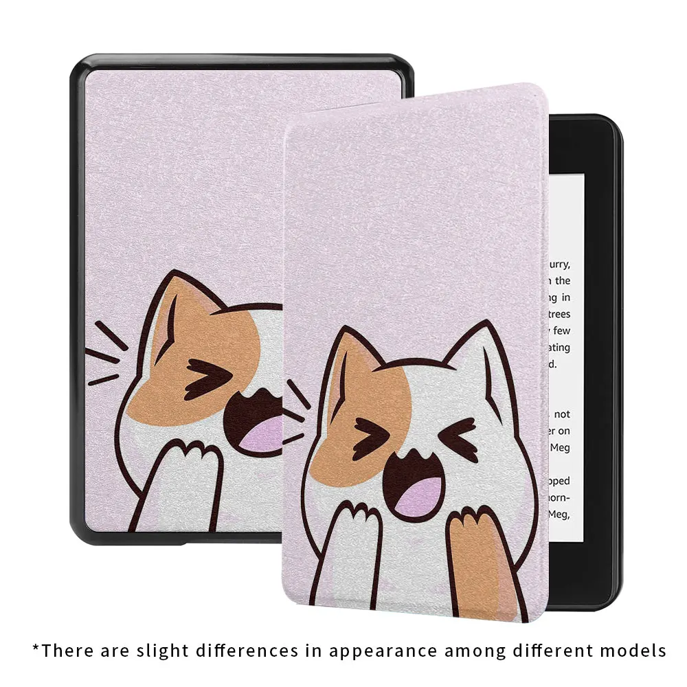 kindle case interesting patterns paperwhite5th Silicone soft shell  funda 2021 11th  8th generation TPU leather case anti fall