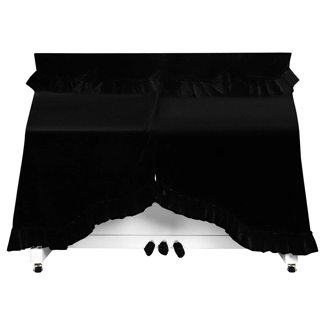 

Durable Dutch Velvet Decorated Upright Piano Cover Practical Home with Cover Dust-Proof Protective Anti-scratch Protective Cover