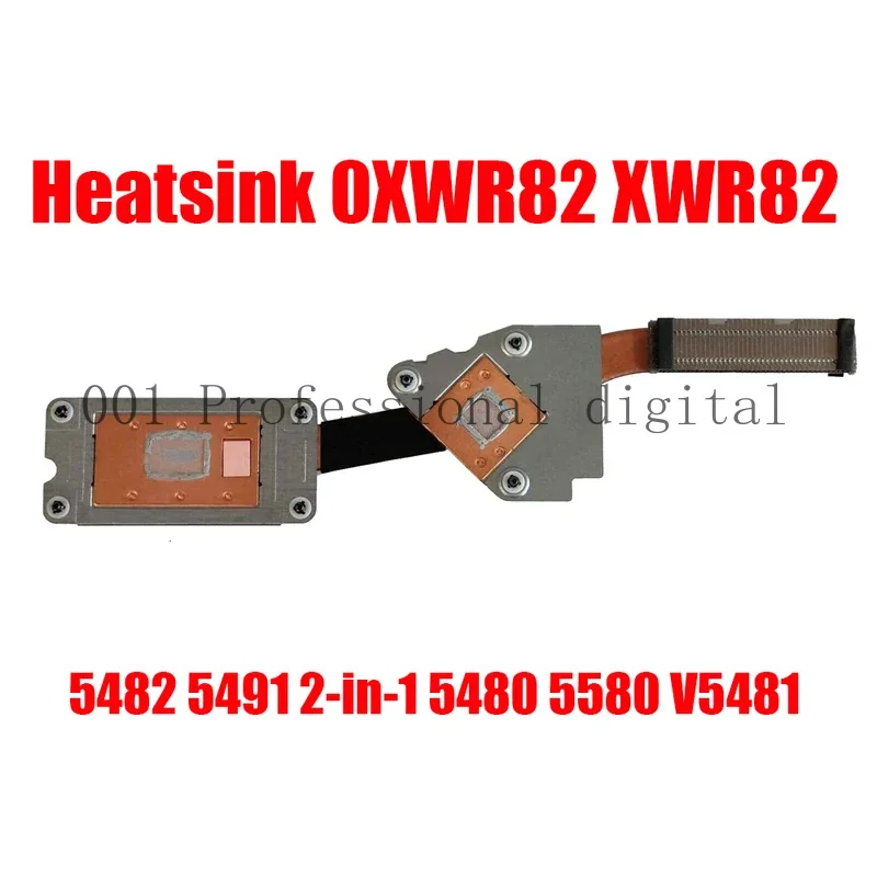 0XWR82 XWR82 Laptop CPU Heatsink For DELL For Inspiron 5482 2-in-1 5480 5580 For Vostro 5481 460.0F702.0002 New