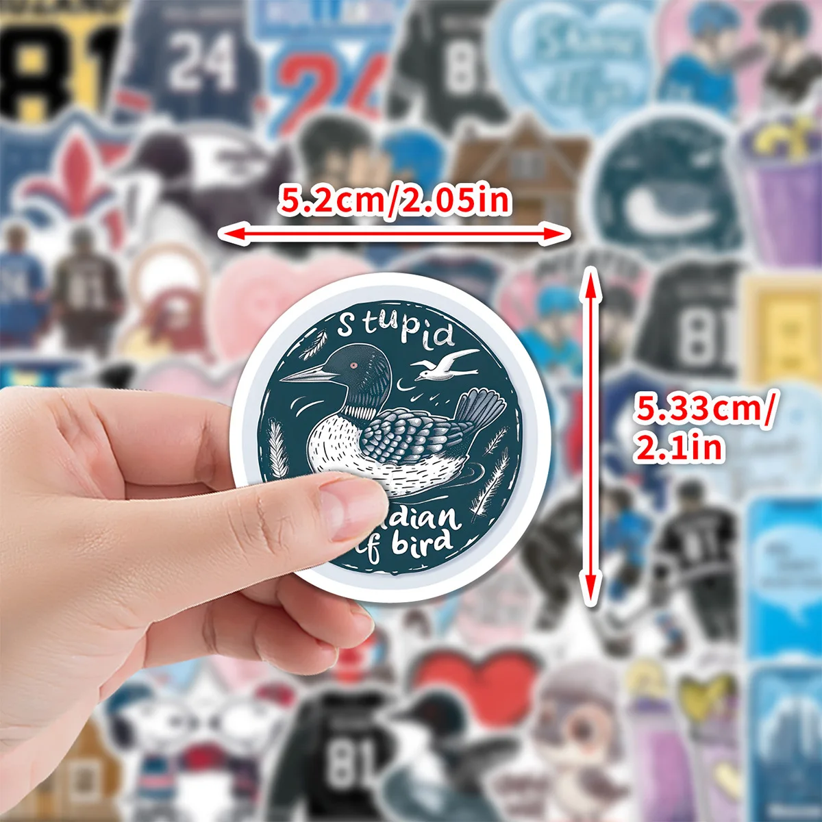 10/50PCS Ice Hockey Love Graffiti Stickers Shane Hollander Exquisite Sticker for Phone Computer Notebook Stationery DIY Toys view 3