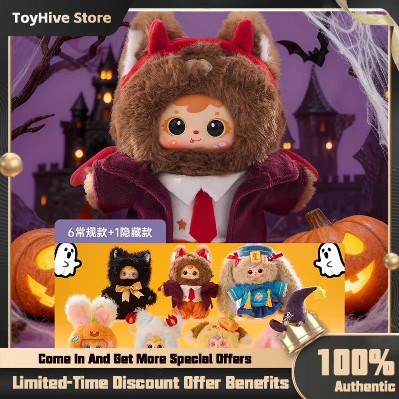 صموئيل سلسلة الهالوين الليلية Kawaii صندوق أعمى غامض لطيف دمية الاتجاه لعبة حلية للفتيات هدايا العيد 100% حقيقية #1