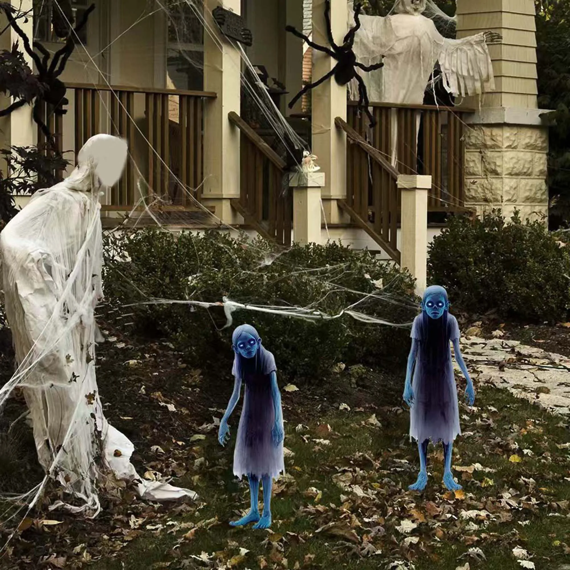 

Set of 3 Spooky Halloween Witch Decorations for Outdoor Garden Stake Ornaments - Ideal for Halloween Yard and Lawn Display