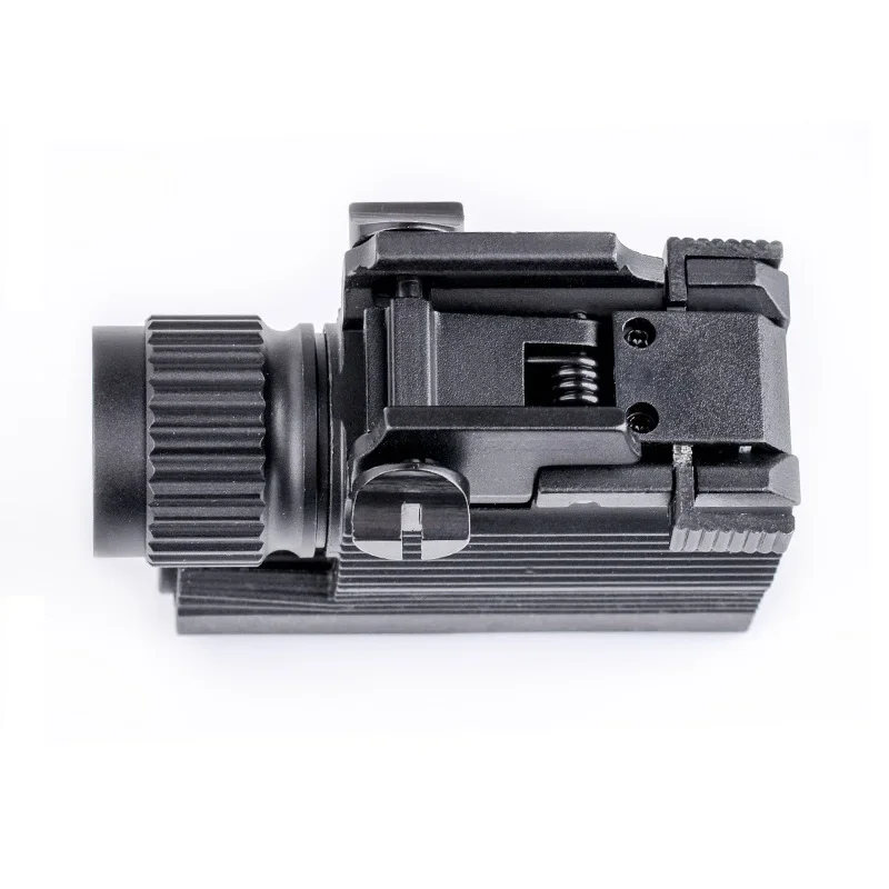 Tactical Outdoor Lighting Flashlight Hanging Guide Rail 2-in-1 LED Green Laser Positioning Flashlight M008G