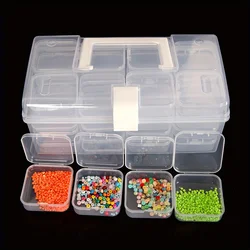 32 Grids Crafts Organizer Finishing Storage Box For Jewelry Parts Accessories, Diamond Painting Nail Art Beads Container