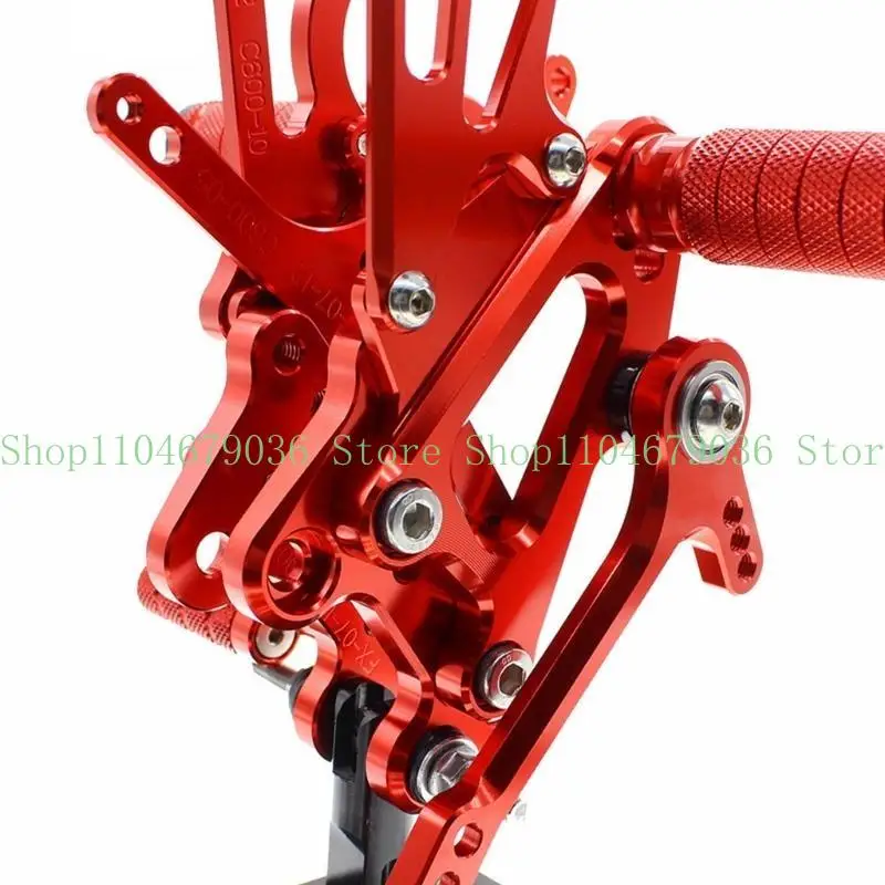 

652F CNC-Motorcycle Adjustable Footrest Rearsets Rear Sets Foot Pegs Fit for CBR600RR