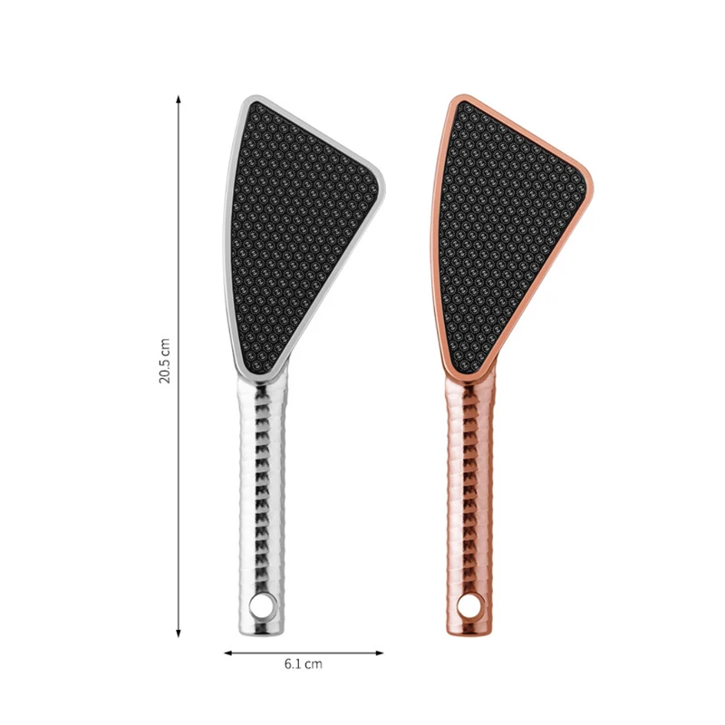 Pedra de moagem de arquivo de pé de vidro nano para remover pele morta e calosidades arquivo de pé moagem purificador pés rasp pedicure ferramenta