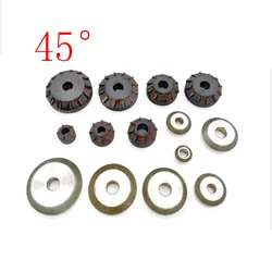 45 degree diamond grinding wheel, used for repairing the valve seat of motorcycle and automobile engine