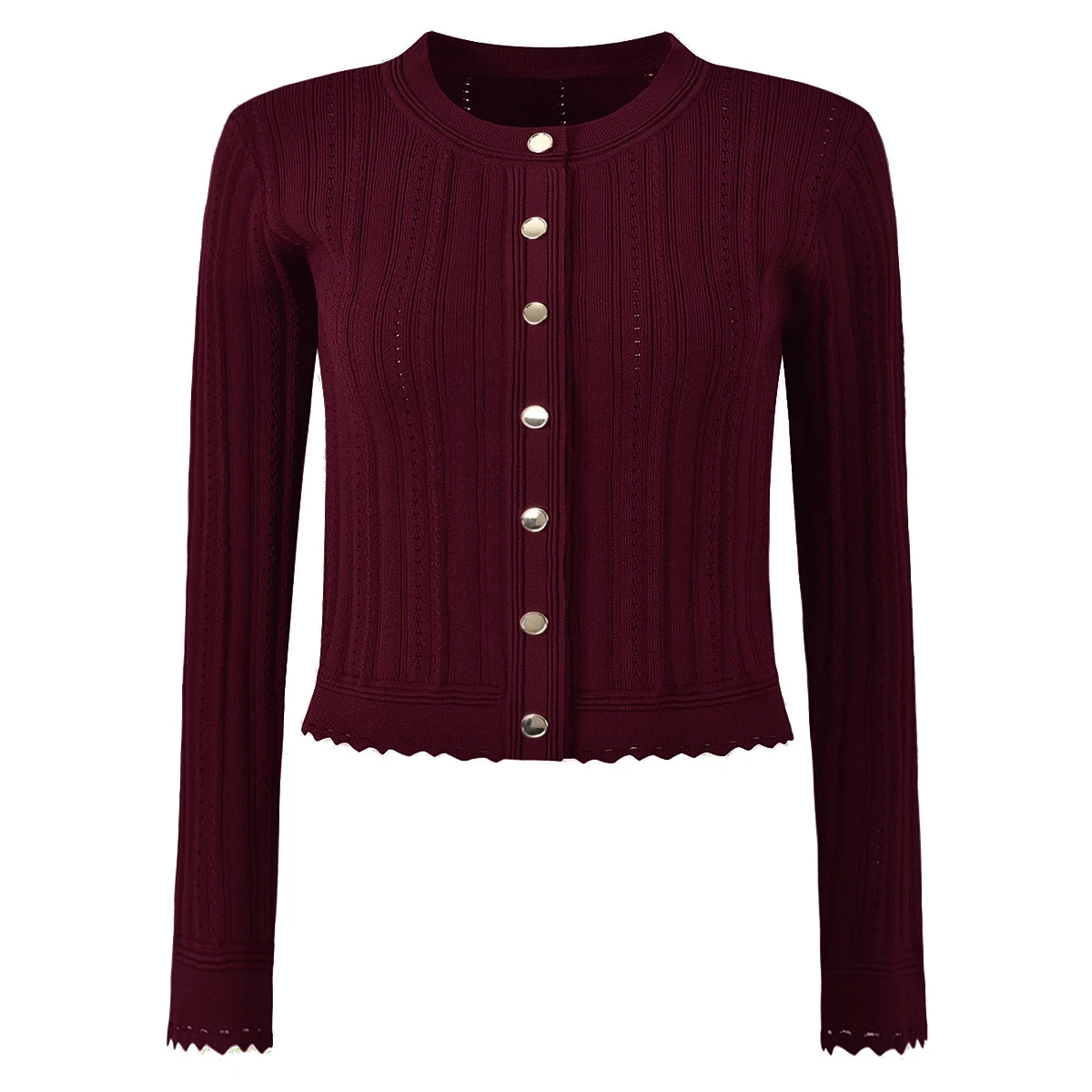 

Spring And Summer New Fashionable, Simple And Atmospheric Knitted Round Neck Long Sleeved Cardigan Top+Camisole Vest+Half Skirt