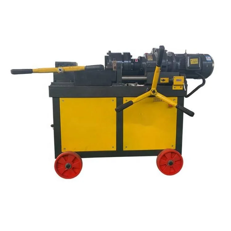 HGS-50 steel bar rebar thread rolling machine roller thread rolling machines