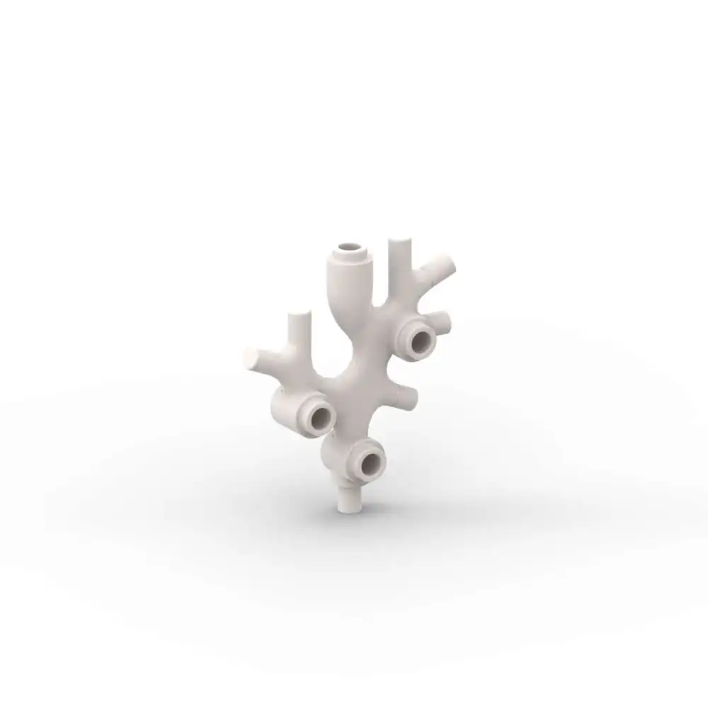 Moc 10 pçs 49577 alta tecnologia compatível mar planta árvore tijolo algas coral thallus bloco de construção brinquedo adultos crianças presentes do dia especial