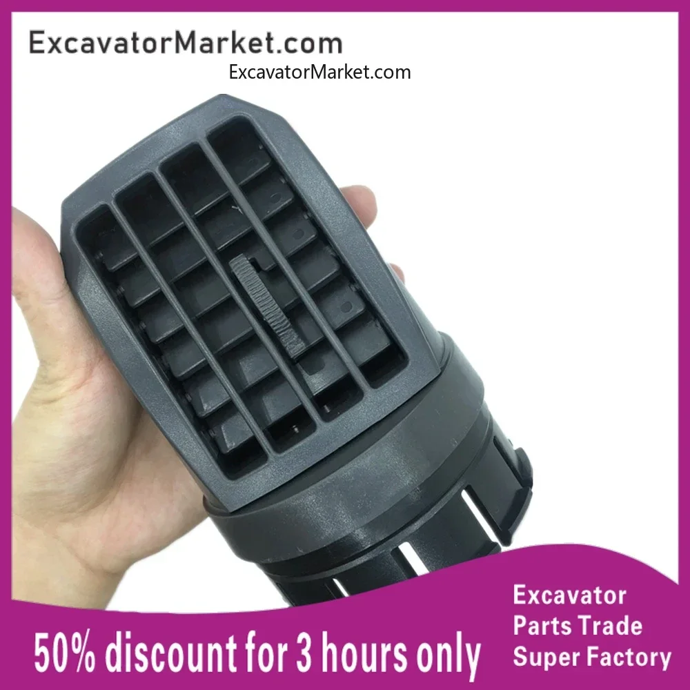 

For HITACHI ZX 60/70/120/200/240/220-6 Excavator air conditioning instrument panel ventilation outlet accessories For excavator