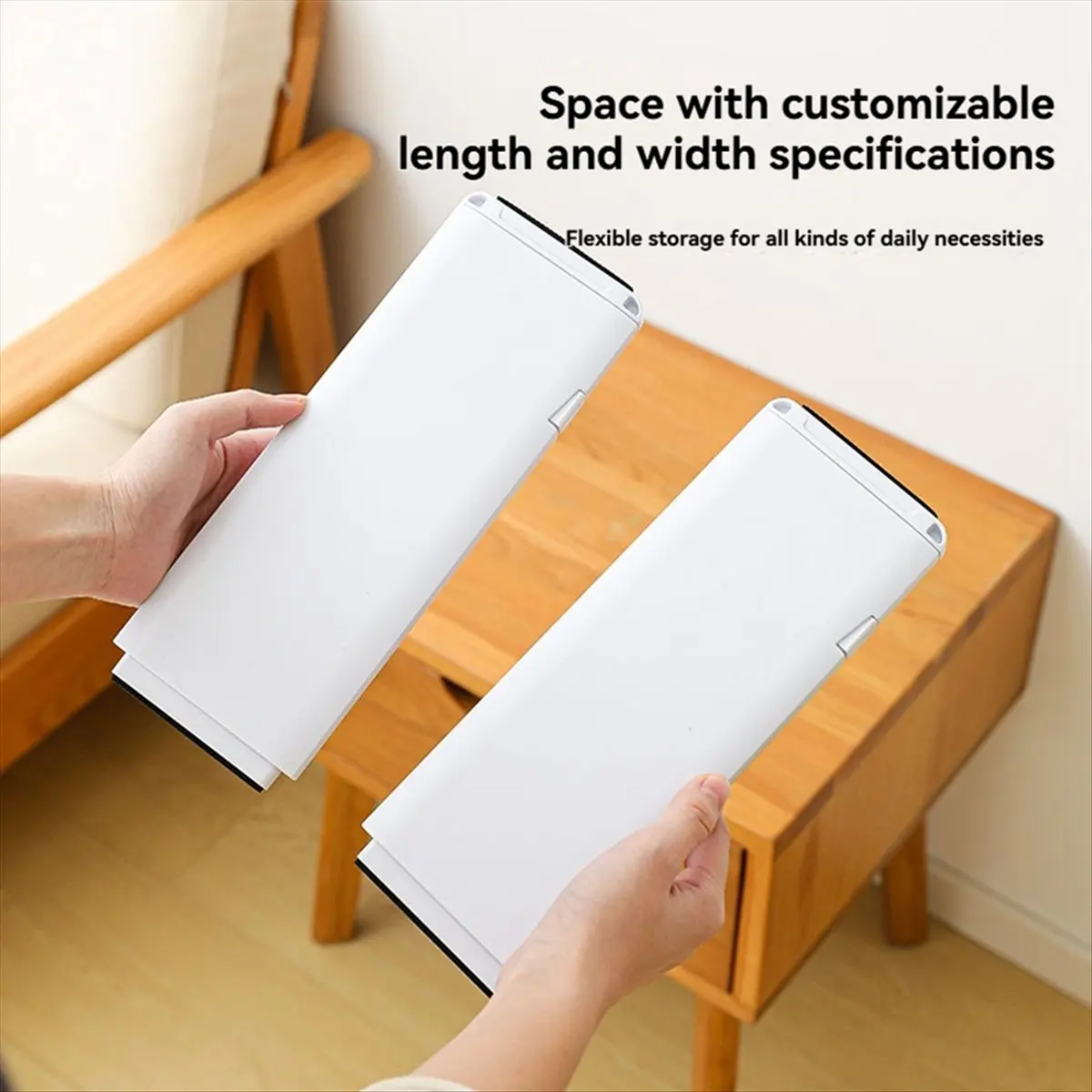 

5 упаковок разделителей для ящиков для одежды, регулируемые органайзеры для ящиков размером 11,02–17,5 дюйма, расширяемые разделители высотой 4,13 дюйма