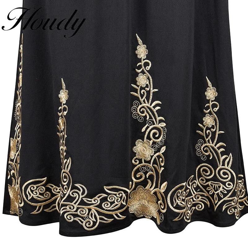 Black Abaya Arabic Hijab Muslim Long Dress Turkish Dresses Abayas For Women Vestidos Kaftan Dubai Islamic Clothing