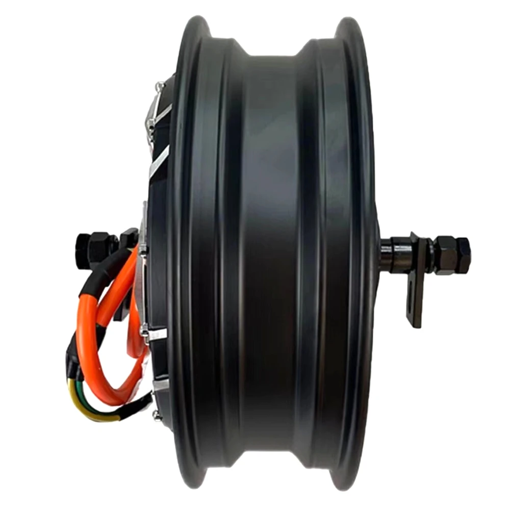 QS 12Inch 4-generation High Power 60-96V 1500 2000 3000W Brushless Power Saving Motor E-scooter Rear Wheel Disc Brake Hub Motor