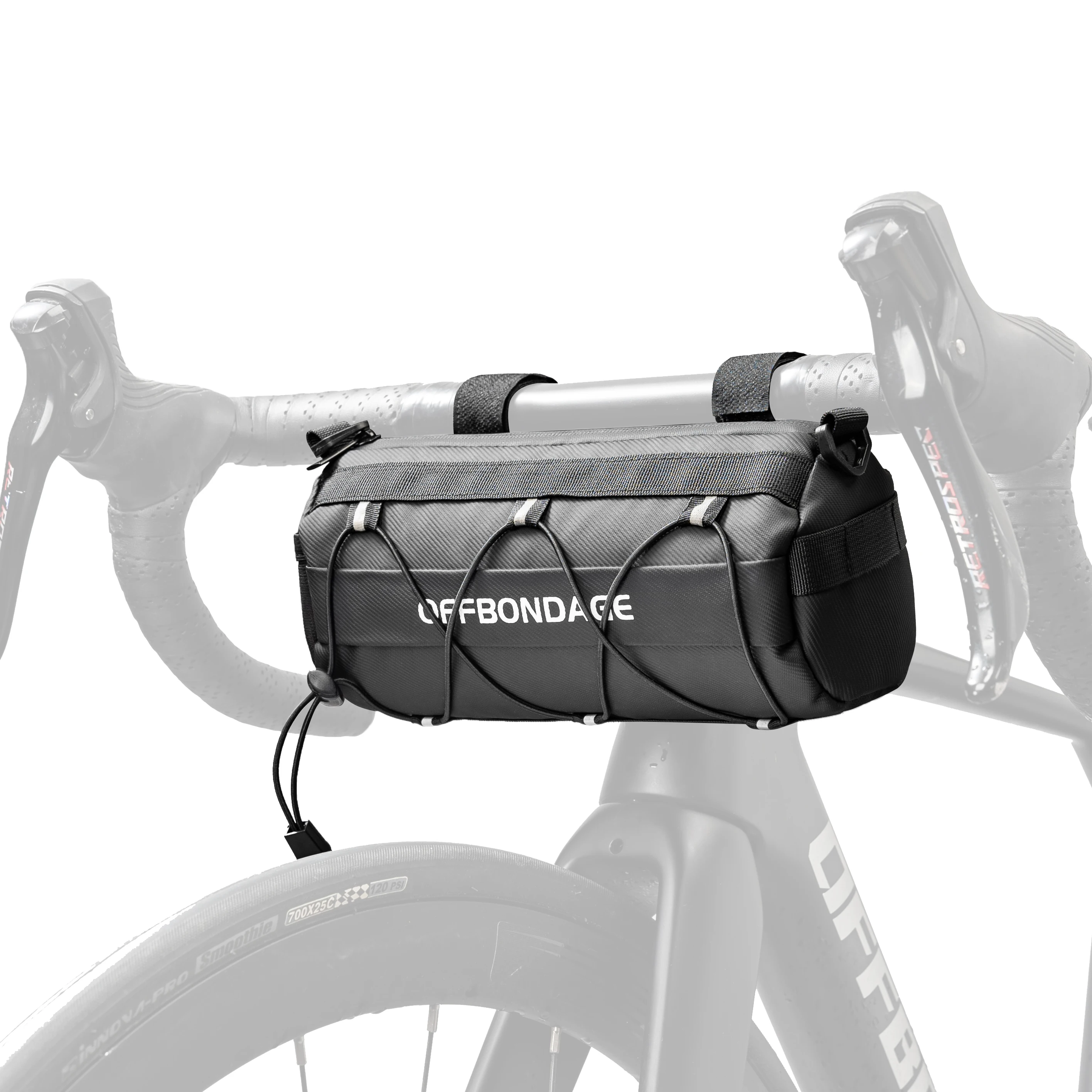 AliExpress OFFBONDAGE Bicycle Management Package Head Beam Side Tube Tail One Pack Four Purpose Large Capacity Waterproof Riding Equipment