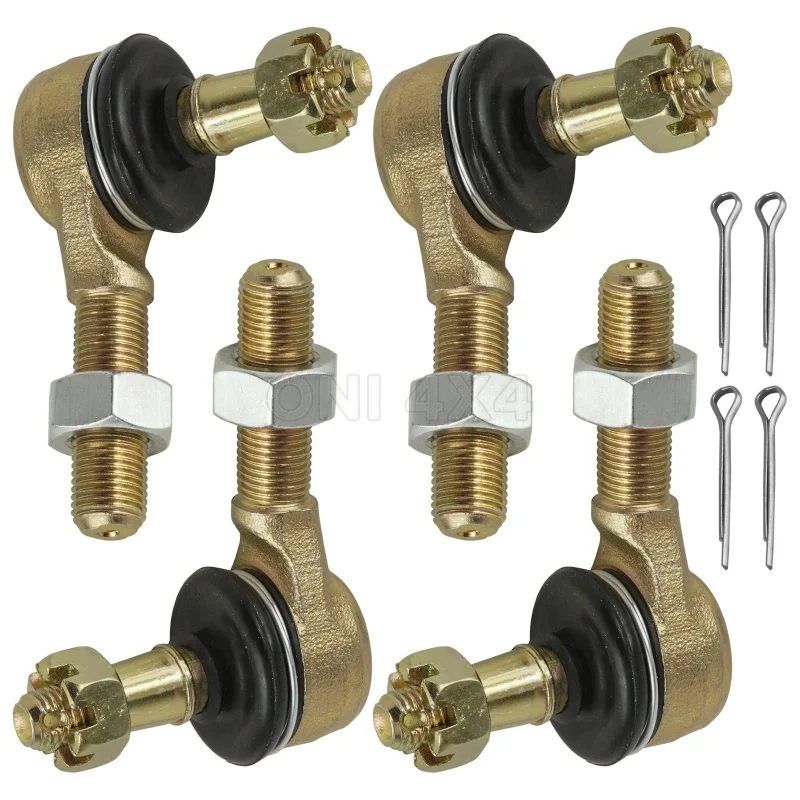 4PCS Rod End Kit for Yamaha Raptor 700 YFM700 YFM 700 YZF450 Suzuki KINGQUAD LTZ 400 450 500 700 ATV 51270-21G00 1S3-23841-00-00