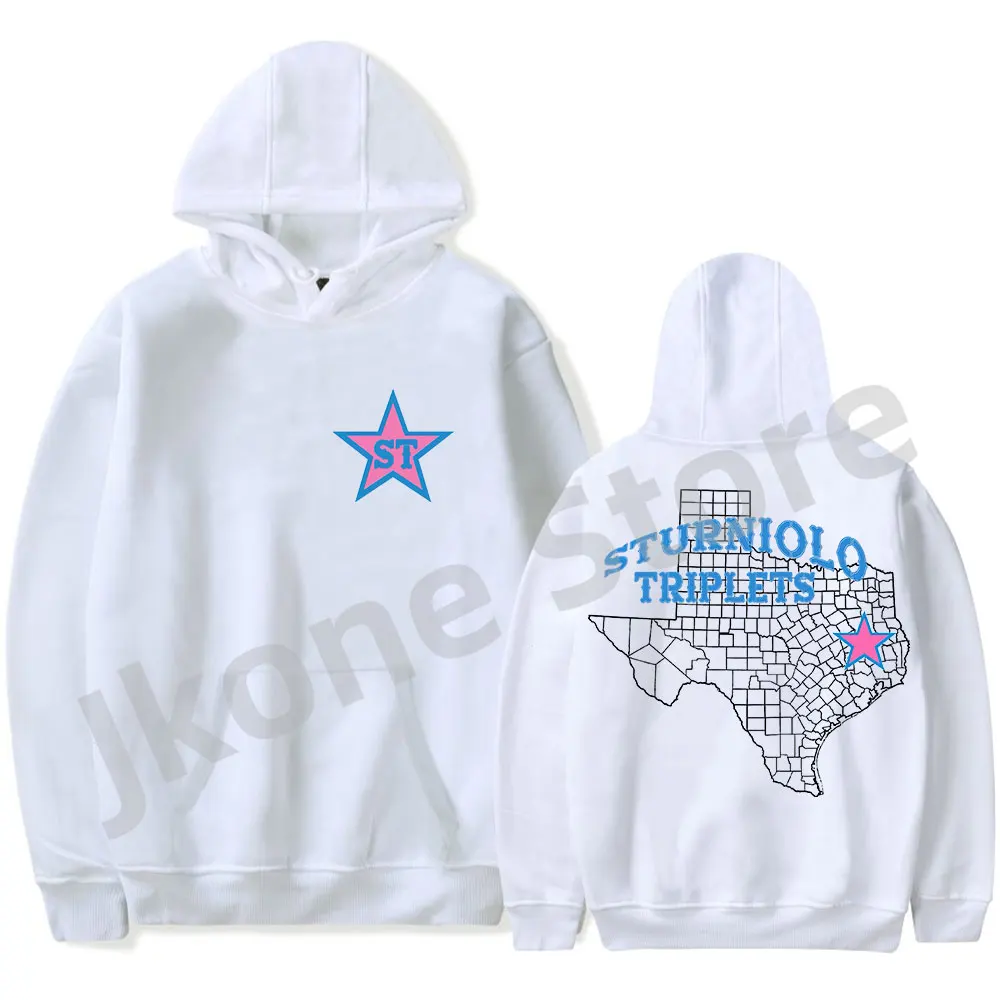 

Sturniolo Triplets Houston Show Merch Hoodies Women Men Fashion Funny Casual Sweatshirts