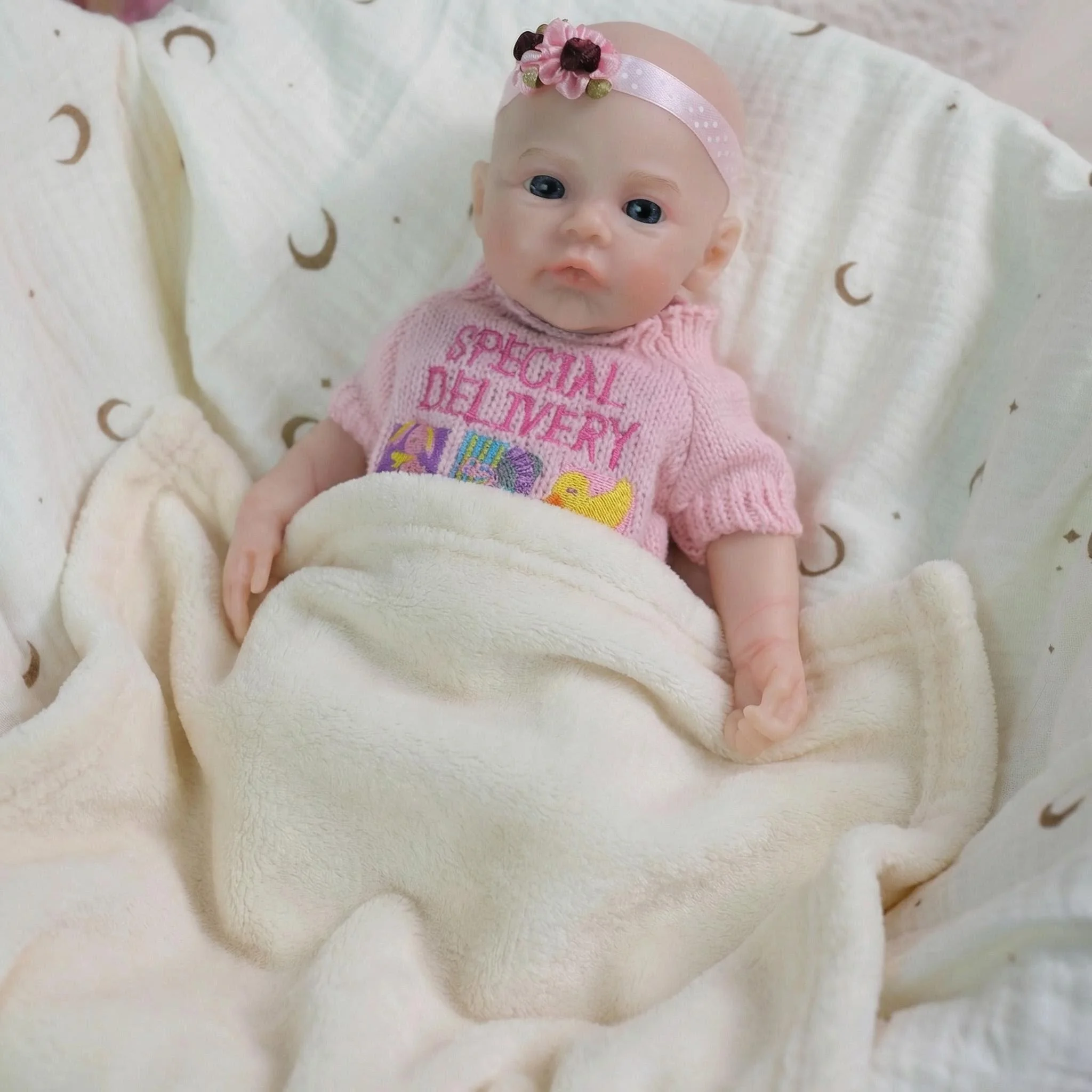 

Кукла NPK 12 дюймов, реалистичная, мягкая, в стиле милой девочки, с эластичным силиконовым ртом, цельная, для коллекционеров