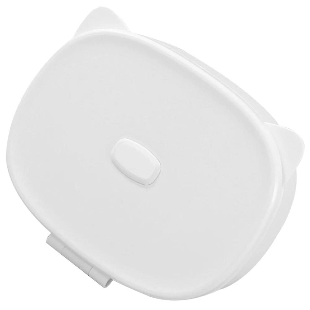 

Шпилька для волос с кошачьими ушками, коробка для макияжа, белый ПП, портативный органайзер для хранения аксессуаров для волос, дорожная шкатулка для драгоценностей