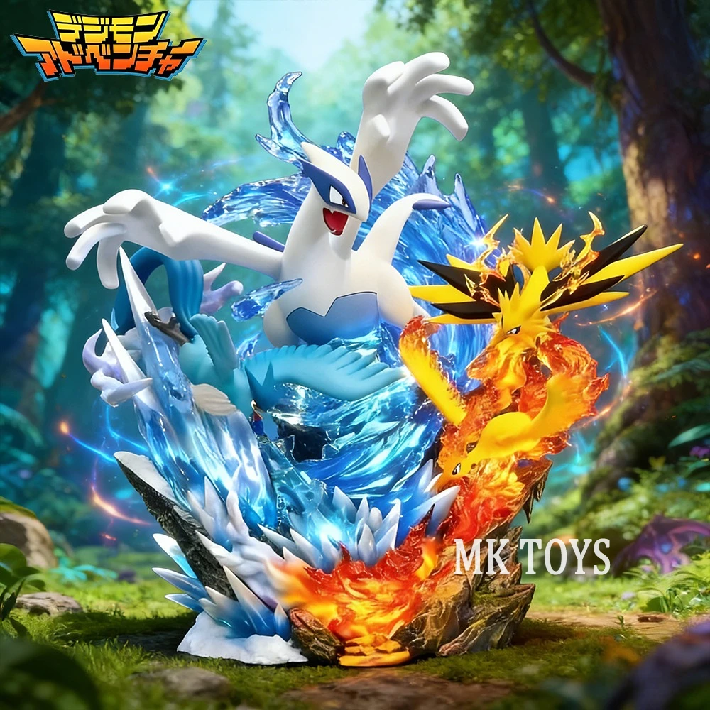 

31cm/12.2in Anime Pokemon Figure Legendary bird Pokemon Action Figures Pvc Statue Collection Model Toys Gifts