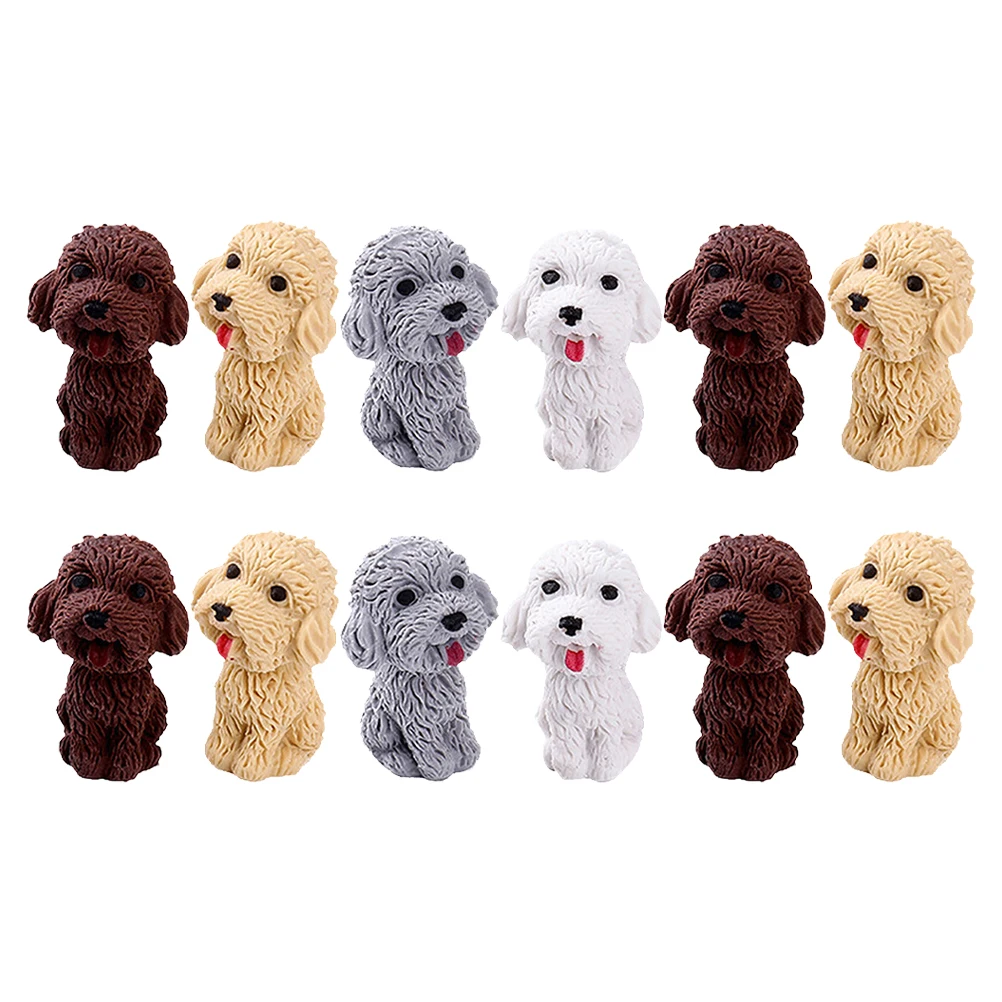 

Cartoon Puppy Eraser Kids School Supplies Stuffed Dog Erasers for Toddler