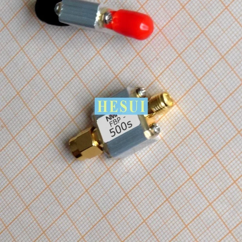 487-511MHz 300mW 500MHz Module RF BPF Filter module RF coaxial bandpass SAW filter Module Board Al shield shell 500MHz filter