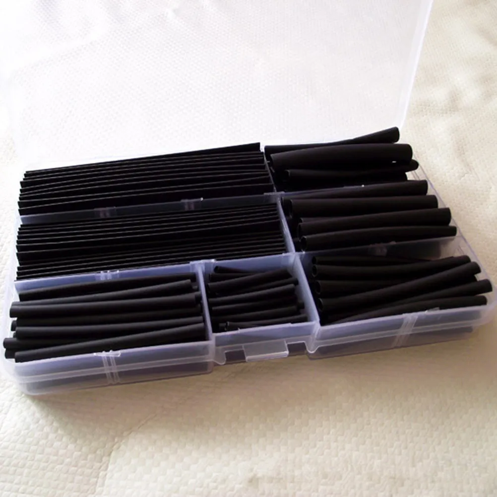 

150pcs Heat Tubing Kit 2:1 Shrink Ratio Adhesive Lined Waterproof Marine Grade Electrical Insulation Corrosion Resistant For Diy