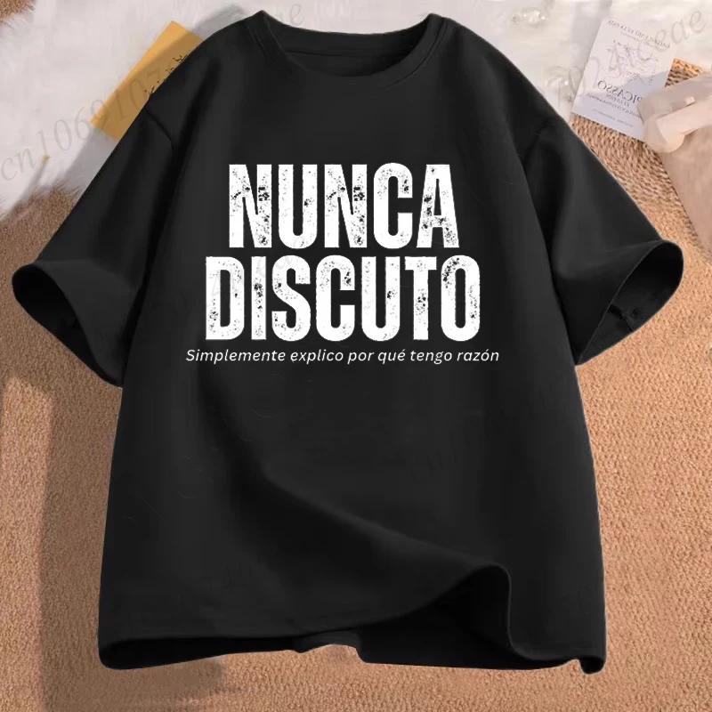 

CamisetaI Never Argue I Eexplain Why I Am Rightpara mujeres y hombres, camisetas de Humor español con frase divertida