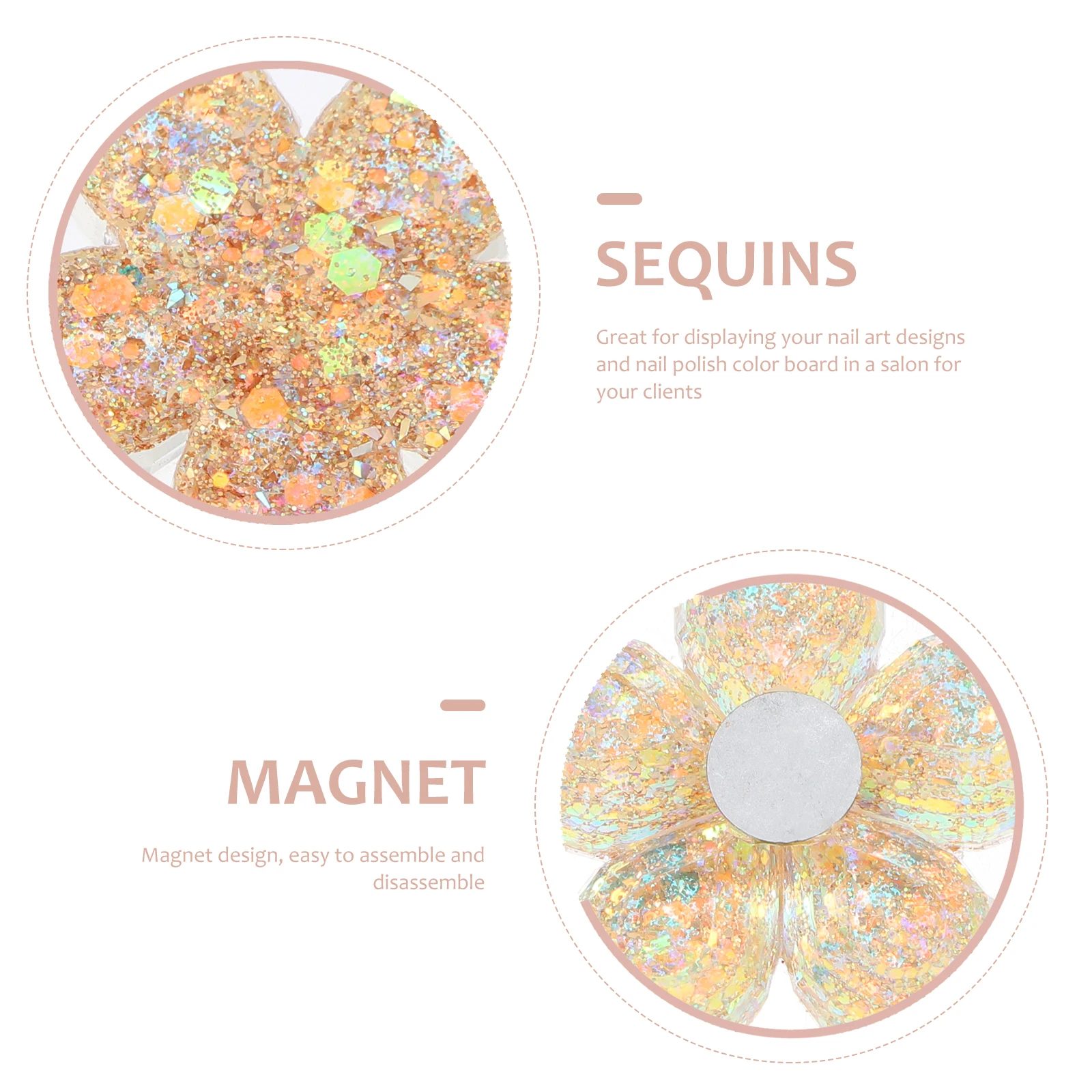 

2Pcs Nail Art Support Base Plastic Nail Tip Holders Manicure Practice Stand Display Rack for Racks