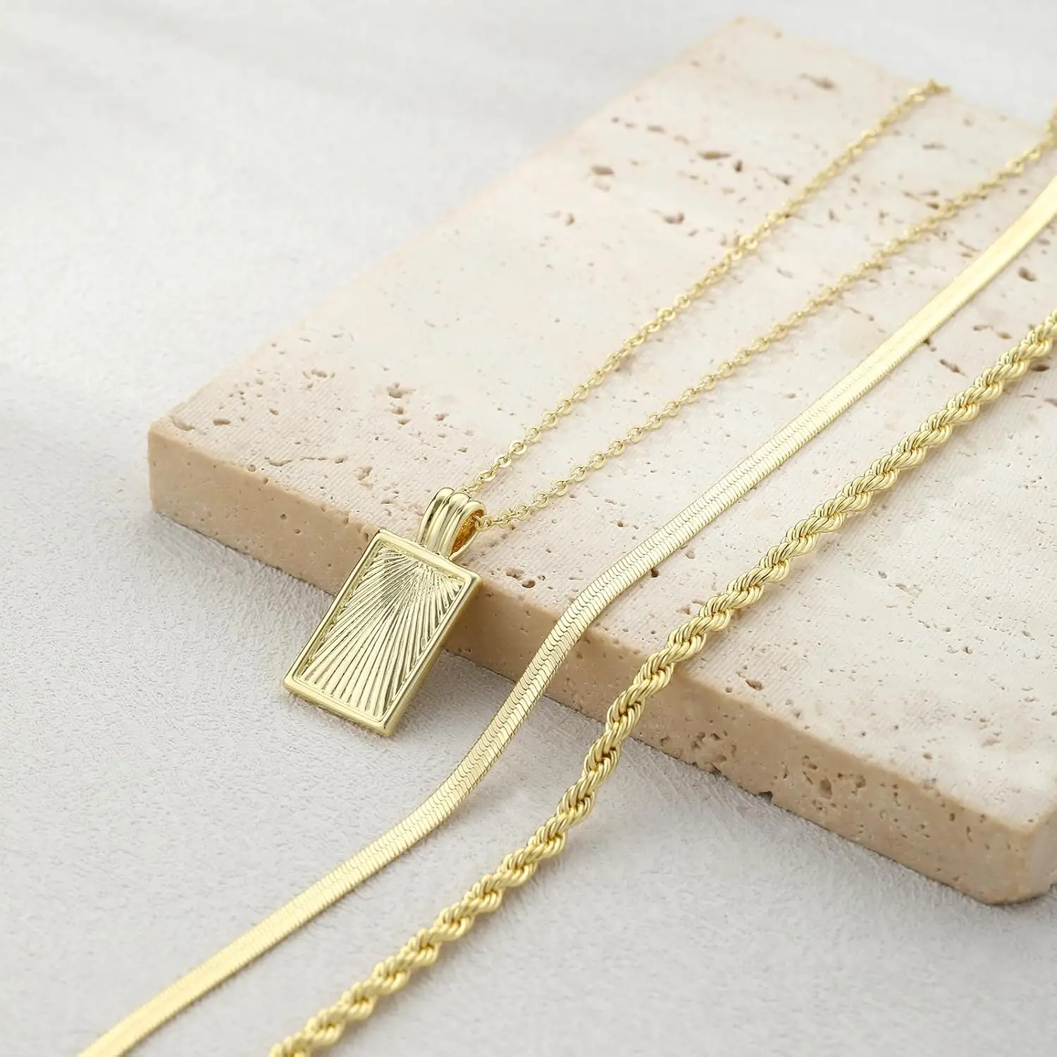 Thumbnail 2 - #80 Latest Layered Chain Necklaces Offers