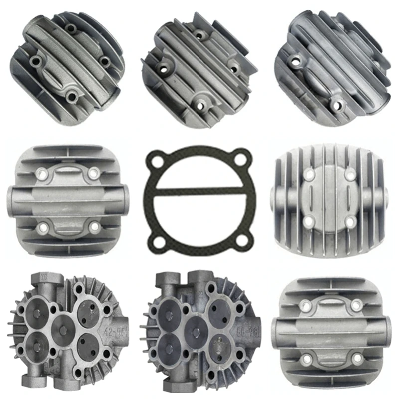 Air Compressor Pump Accessories Piston Type Belt Machine Pump Head Cover Cylinder Head Cushion Direct Connecting Machine