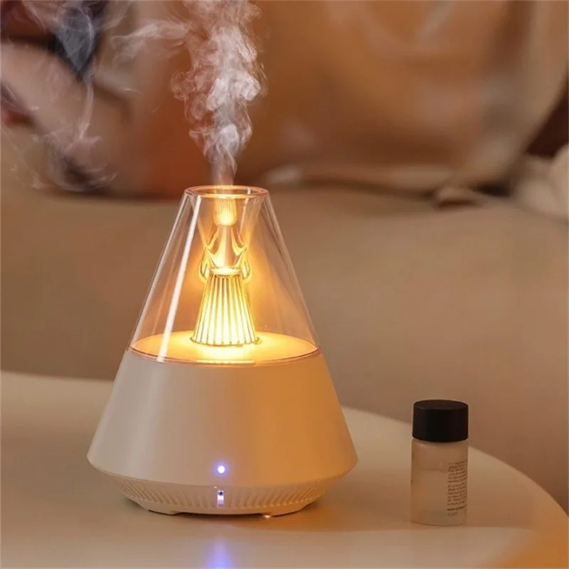 

Russia Humidifier Essential Oil With Water Aroma Diffusers Cute Light Remote Control USB Powered 150ml Ultrasonic Cool Diffuser
