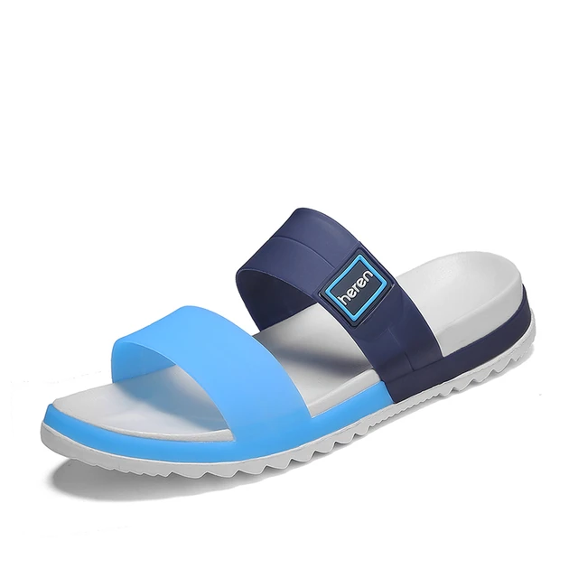 Men Slippers Outdoor Beach Shoes Fashion Sandals Size 40 44