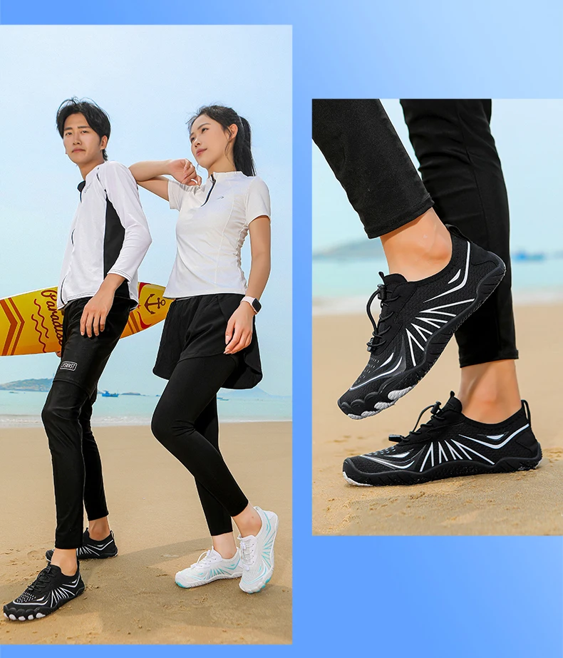 Summer New Quick-Drying Non-Slip Water Shoes For Men And Women Couples, Can Be Used For Outdoor Beach And Indoor Fitness