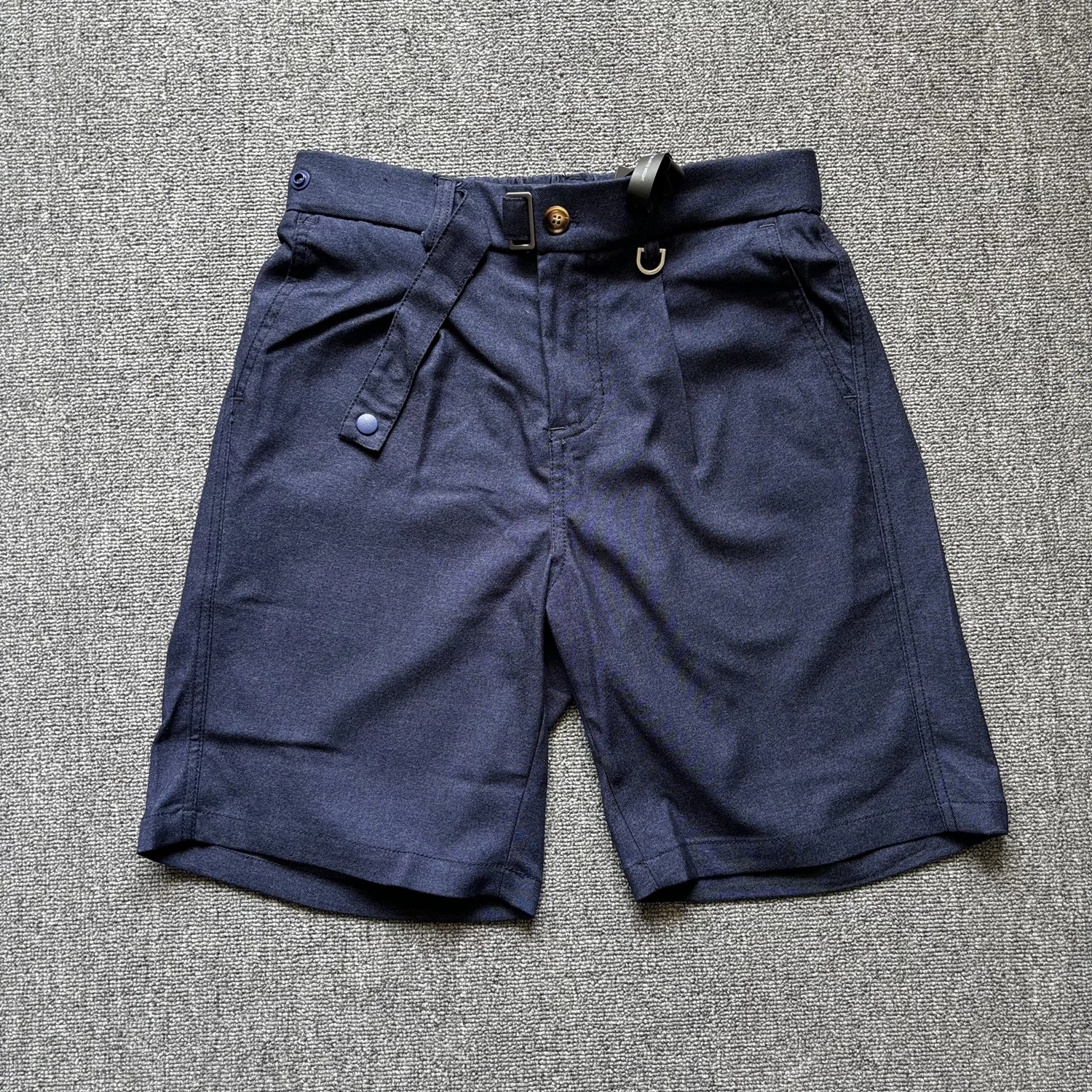 Summer cotton and linen medium pants men's retro casual pants thin linen five-quarter pants