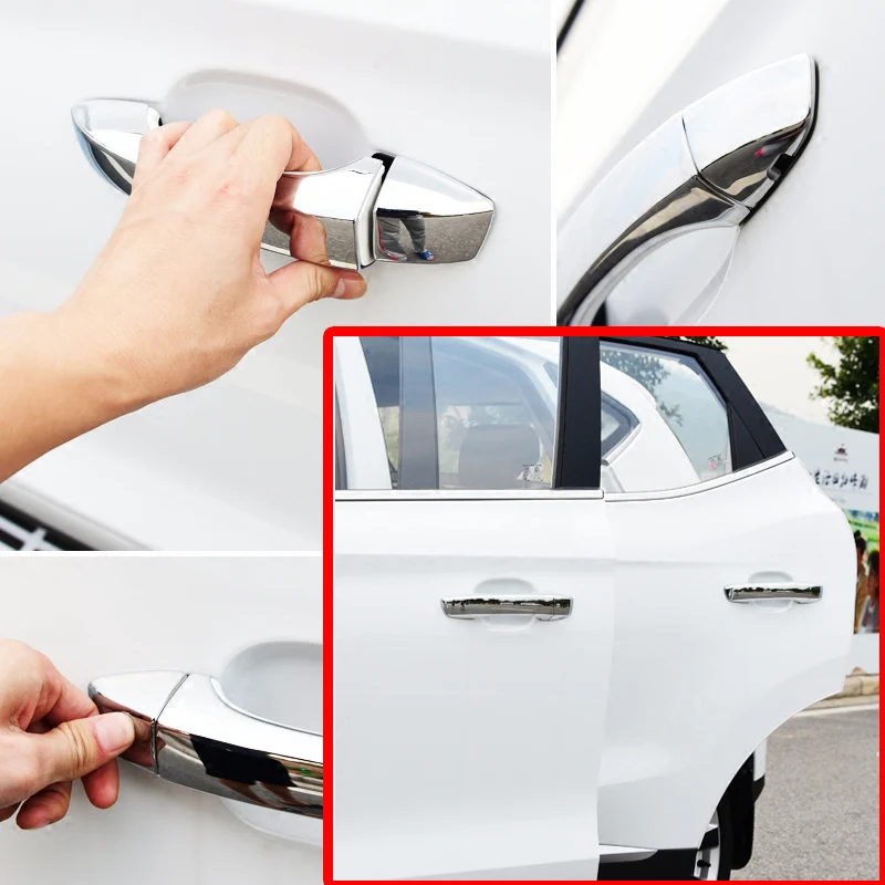 

For MG ZS MG6 HS Handle Door Cover Decorative Strip Frame Sticker