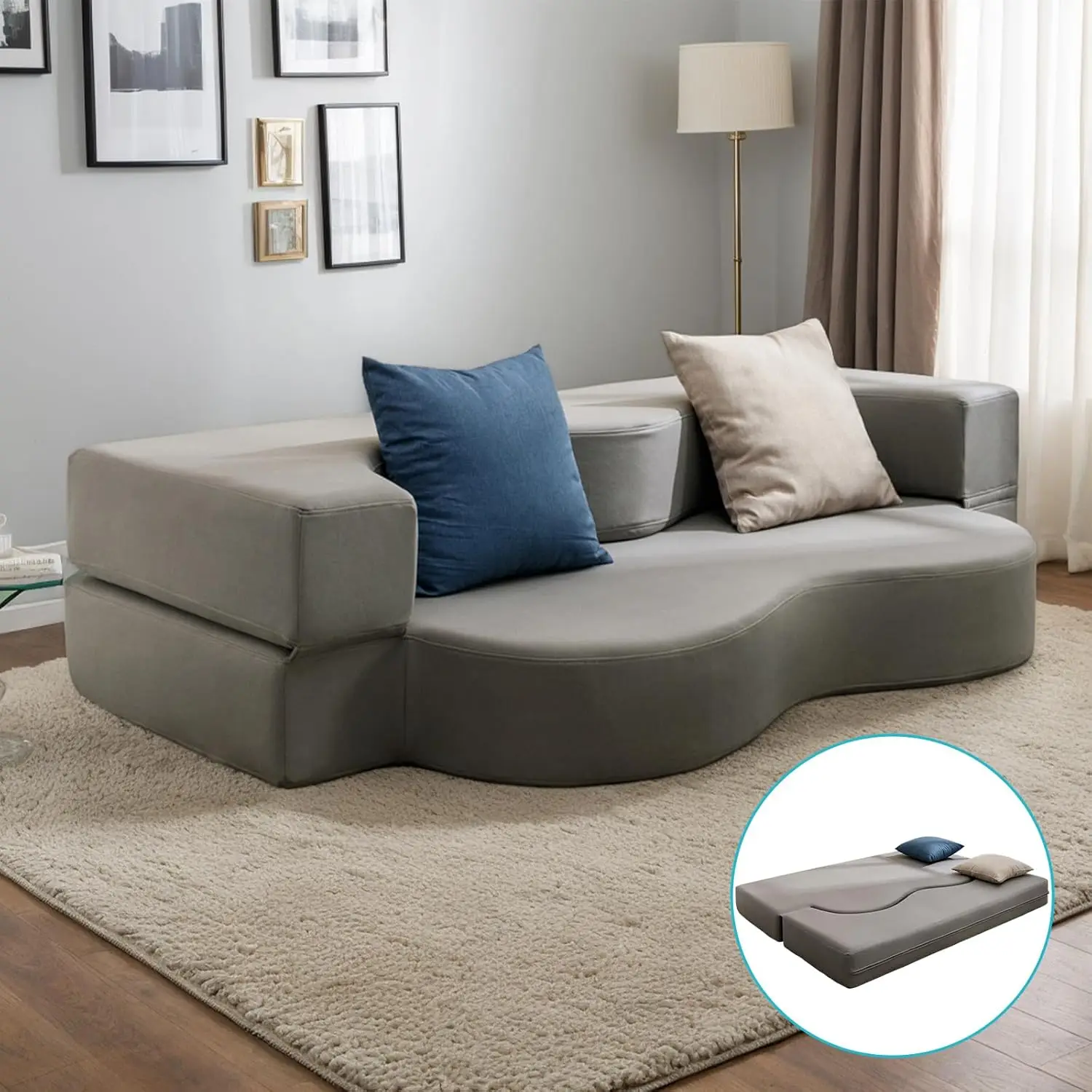 futon chair foam fold up chair bed