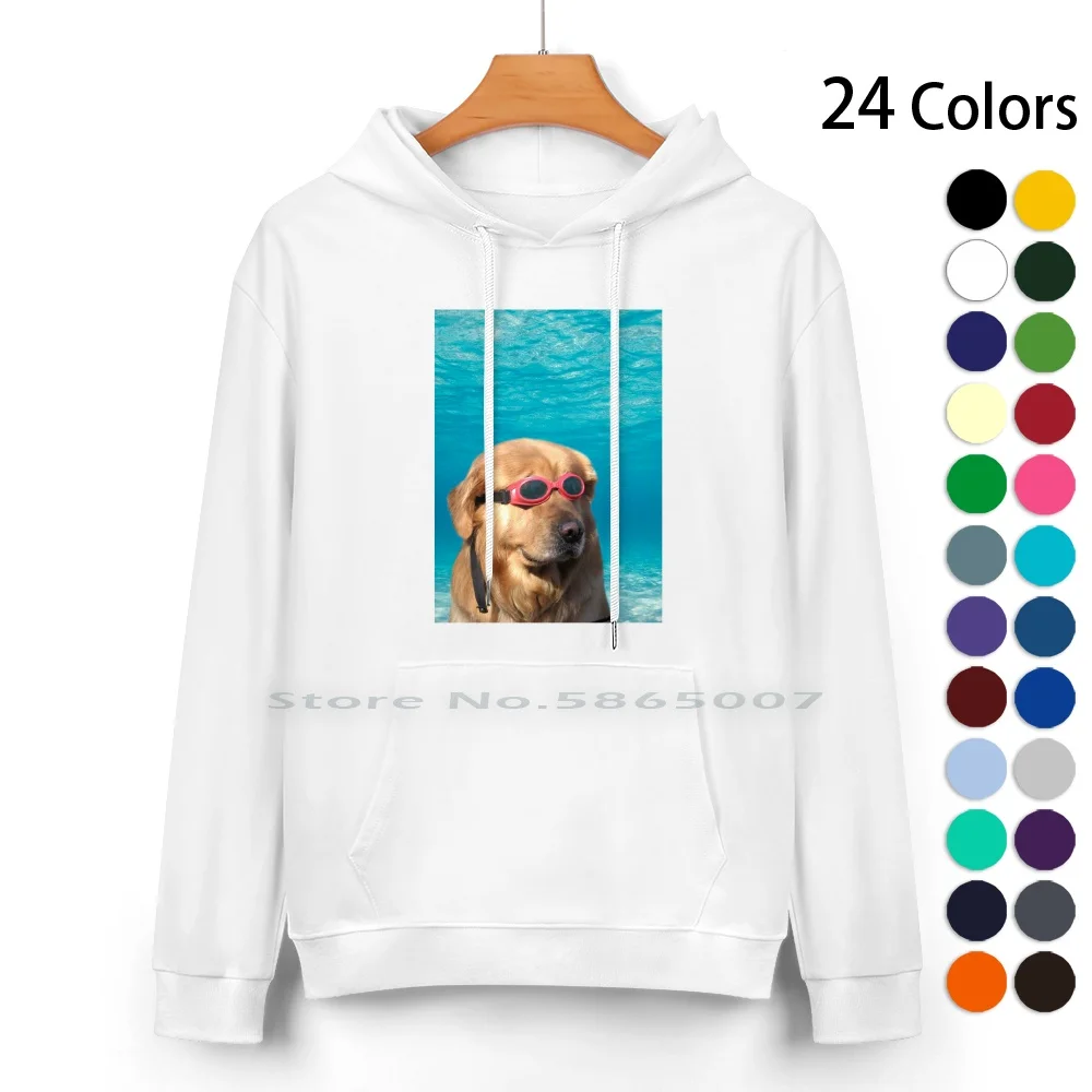 Swimmer Dog Pure Cotton Hoodie Sweater 24 Colors Dogs Lobster Corgi Corgis Dog Lover Puppy Memes Reddit Funny Cute Woof