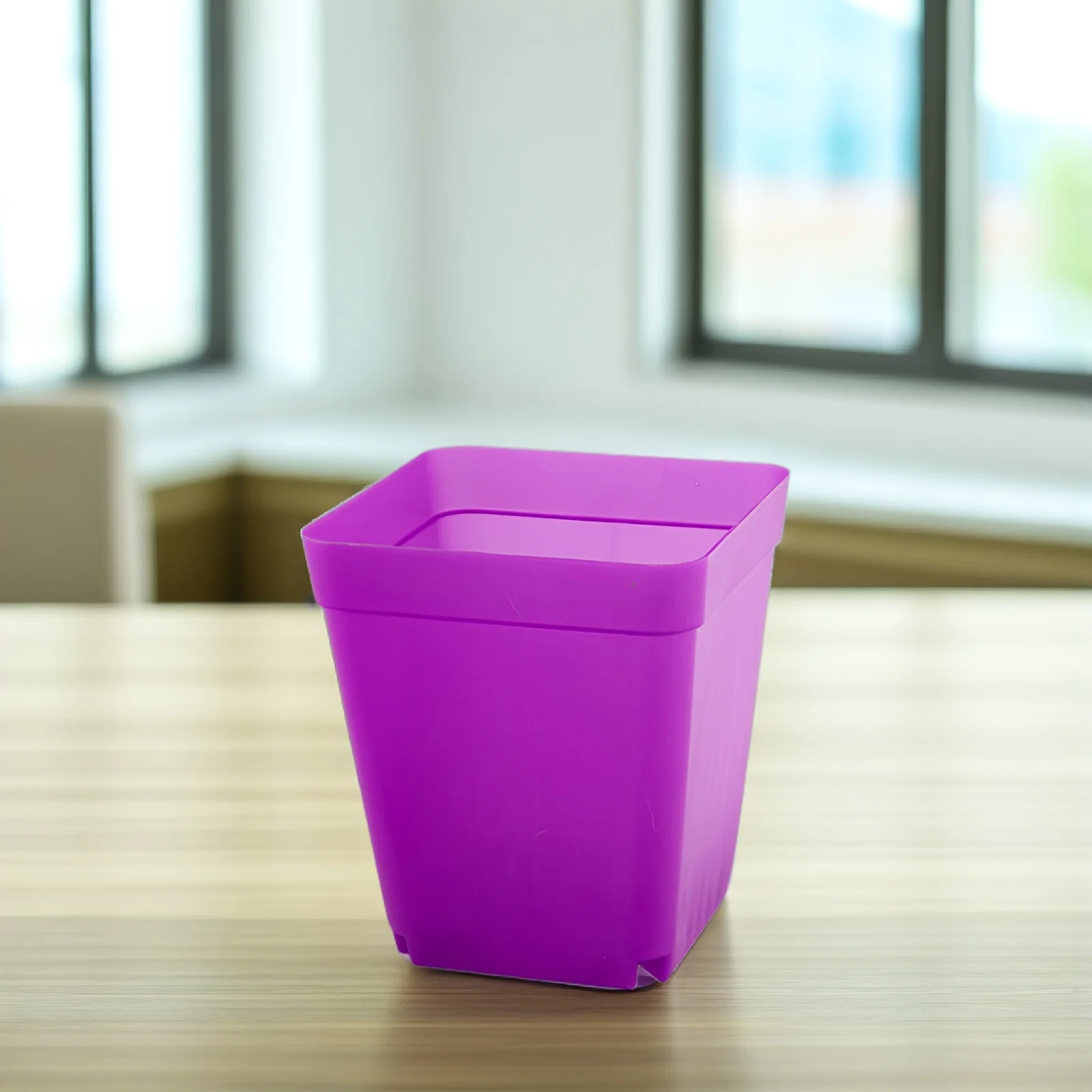 

48pcs Plastic Matte Finish Flower Pots With Drainage Holes Lightweight Nursery Planters For Indoor Outdoor Garden Succulents