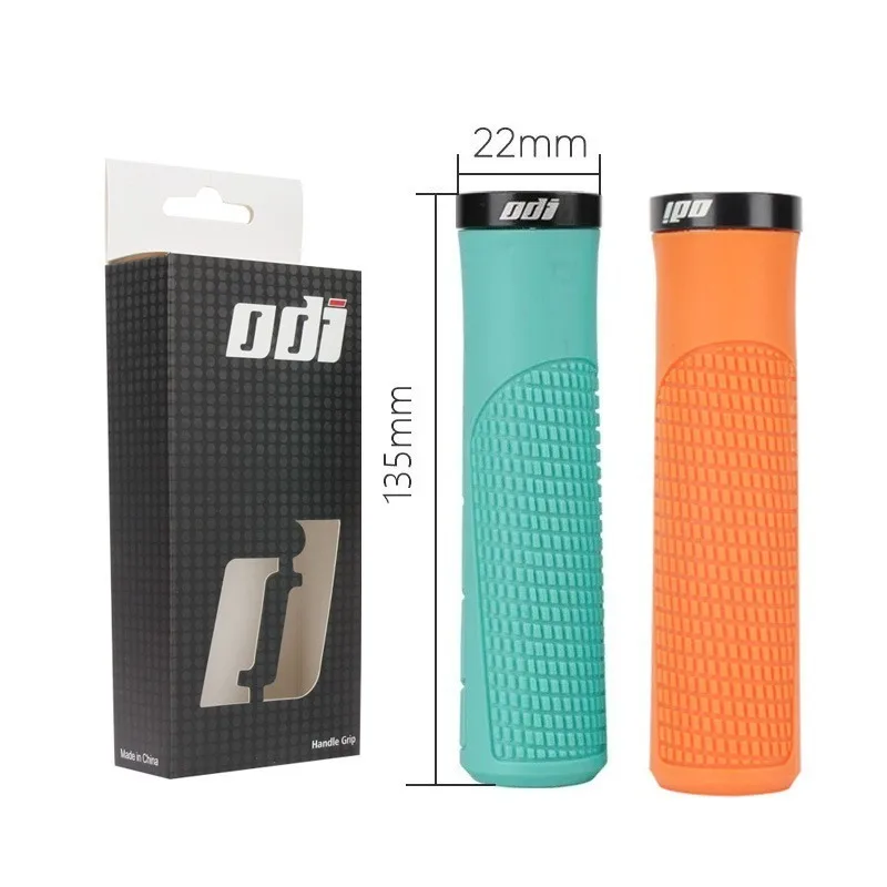 MTB grips lock on Rubber grips handle Anti-slip Shock Absorption for Fixed gear Folding bike purple red bicycle handlebar grips