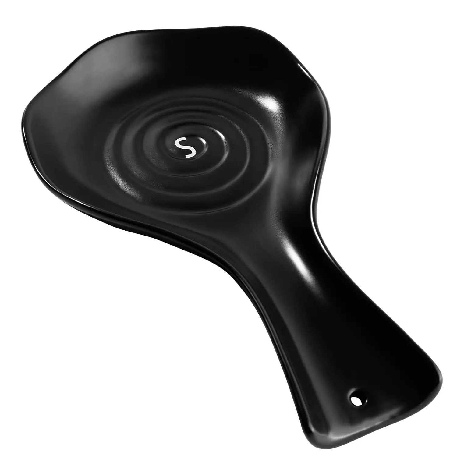 

Spoon Rest for Stove Top, Large Ceramic Spoon Holder for Kitchen Counter, Cooking Spoon Holder for Utensils, Coffee Spoons, Spat