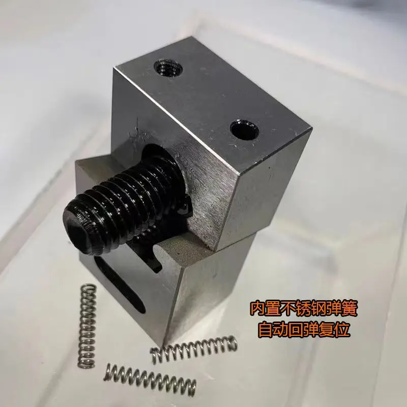 1pc  M6/8/10/12 CNC side fixed precision Vise OK clamp flat end bench vice multi-function station anti warping frog clamp carved