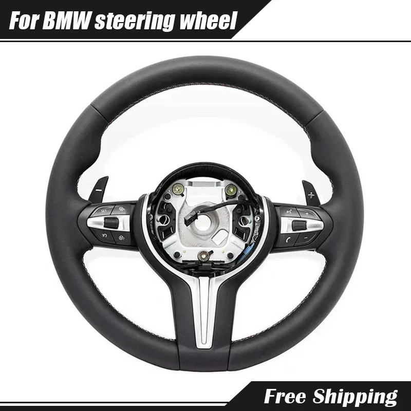 

Leather Upgrade M Steering Wheel Fit for BMW 3 Series 5 Series F30 F32 F10 F20 F07 F01 E46 E60 E90 M3 M4 M5 M7 Car Accessories