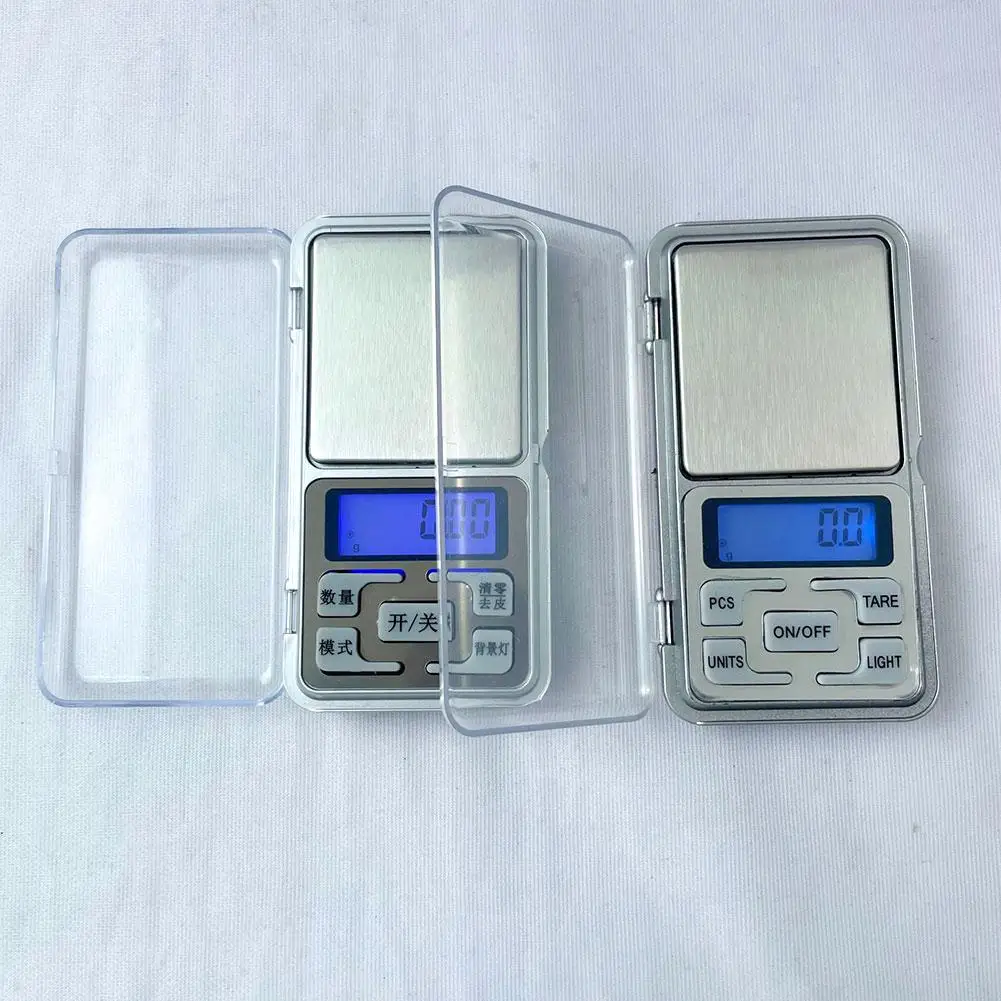 Mini Pocket Electronic Scale Mobile Phone Jewelry Scale High-precision 0.01g Food Medicinal Material Scale Portable Weight Tool