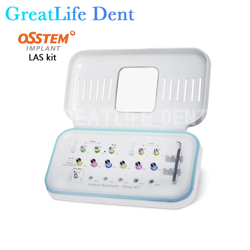 

GreatLife Dent Lateral Approach Sinus Kit Osstem LAS Kit Water Pressure Lifting Instrument Osstem LAS Kit