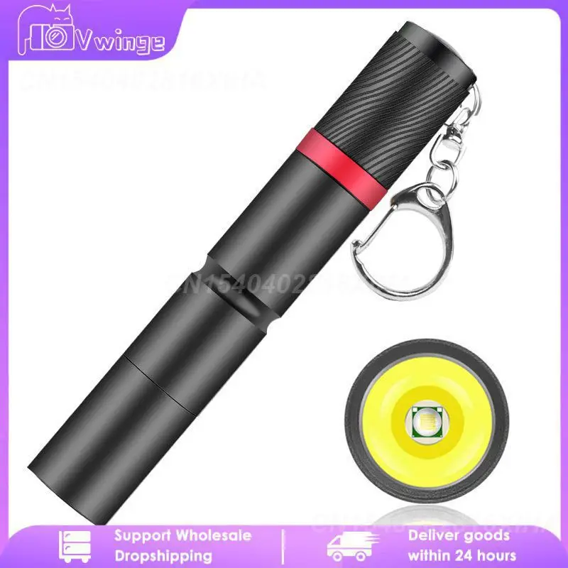 Bright Pocket Portable Outdoor Lighting Newest Led Pen Clip Keychain Flashlight Waterproof For Emergency Hot Super Mini