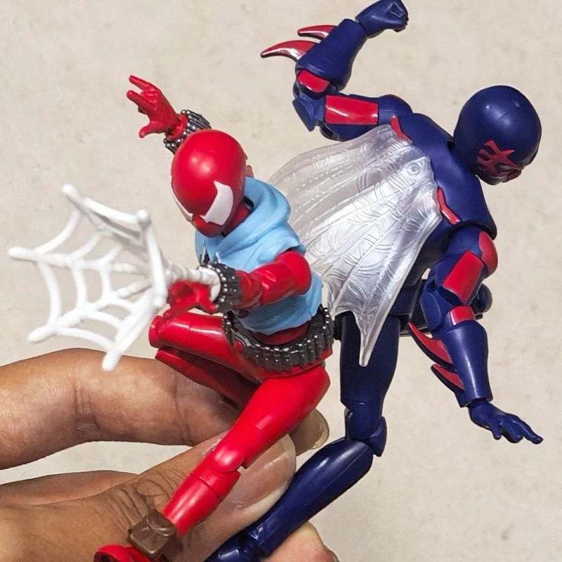 Blokees Marvel Many Stars Edition Vol.6 Blind Box Building Block Figure Spider-Man Electro Green Goblin Model Collectible Gift view 2
