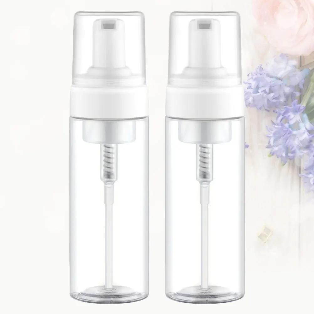 2 Stück 150 ml Subverpackungsflasche für Reisen, Shampoo, Lotionspender, nachfüllbarer tragbarer Behälter, auslaufsicheres Design