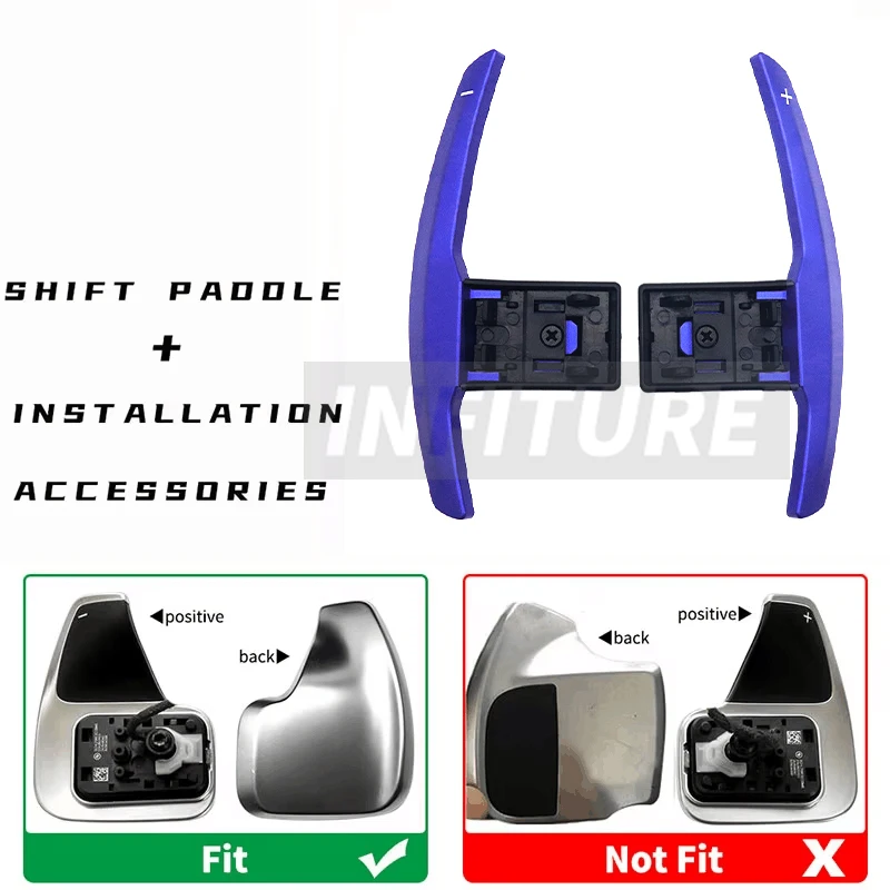 Steering Wheel Paddle Switch Shifter For BMW M3 M4 M5 M6 F20 F30 F32 F22 F80 F87 F48 F45 F10 F11 F15 F35 F18 F12 F02 F25 i01 i12