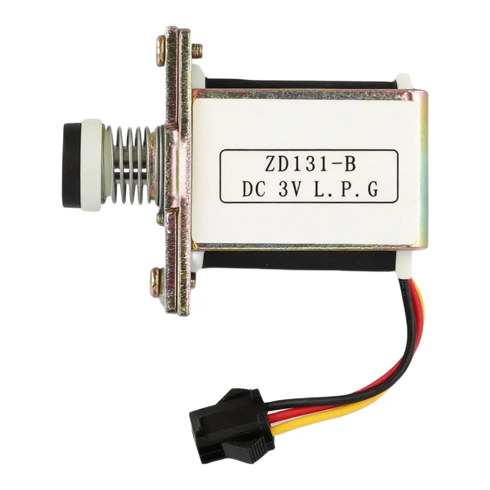 ZD131-B Solenoid Valve DC 3V Designed for Gas Water Heaters Copper Construction Self-Priming Water Flow Activation Feature